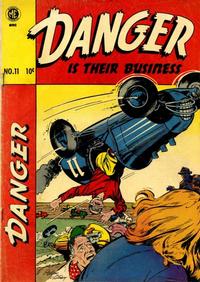 Cover Thumbnail for Danger is Their Business (Magazine Enterprises, 1952 series) #11