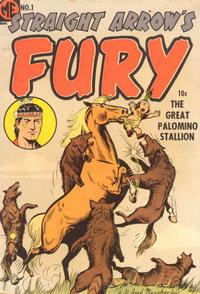 Cover Thumbnail for Straight Arrow's Fury (Magazine Enterprises, 1954 series) #1