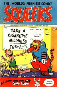 Cover Thumbnail for Squeeks (Lev Gleason, 1953 series) #4