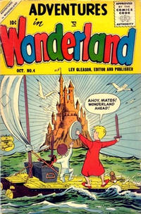 Cover Thumbnail for Adventures in Wonderland (Lev Gleason, 1955 series) #4
