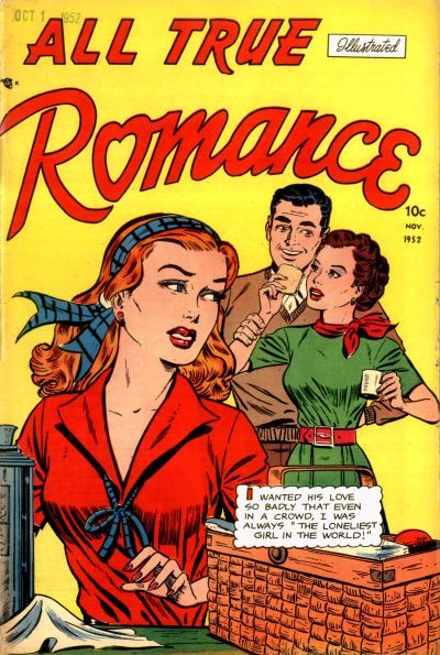 Cover for All True Romance (Comic Media, 1951 series) #7 [11/52]