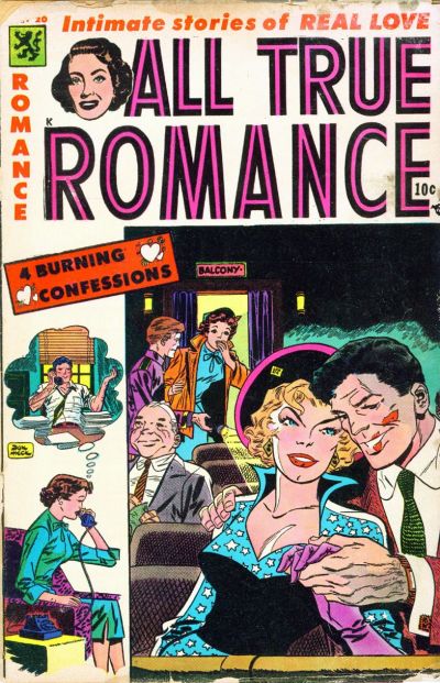 Cover for All True Romance (Comic Media, 1951 series) #20