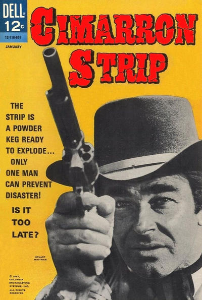 Cover for Cimarron Strip (Dell, 1968 series) #1
