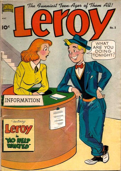 Cover for Leroy (Pines, 1949 series) #3