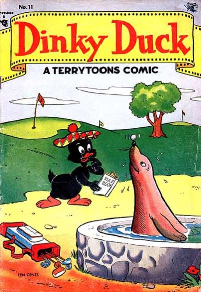 Cover for Dinky Duck (St. John, 1951 series) #11