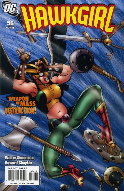 Cover for Hawkgirl (DC, 2006 series) #56