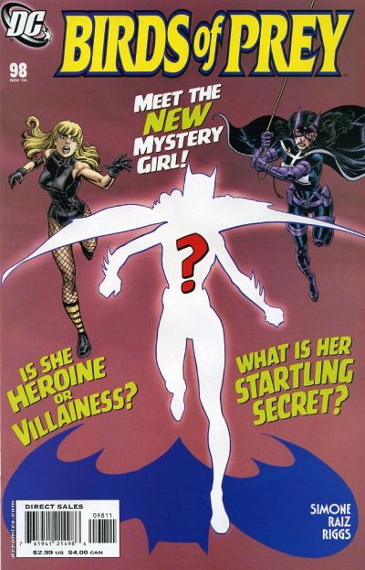 Cover for Birds of Prey (DC, 1999 series) #98