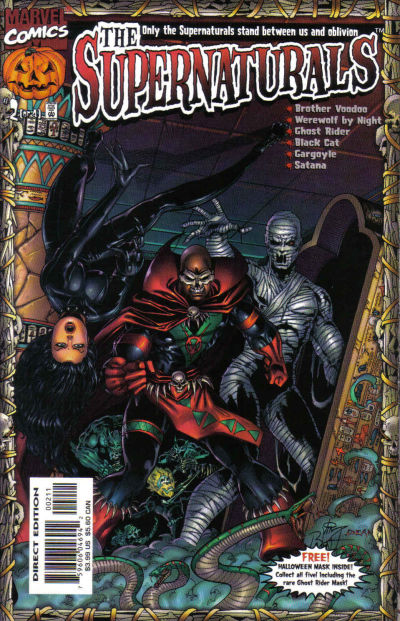 Cover for Supernaturals (Marvel, 1998 series) #2