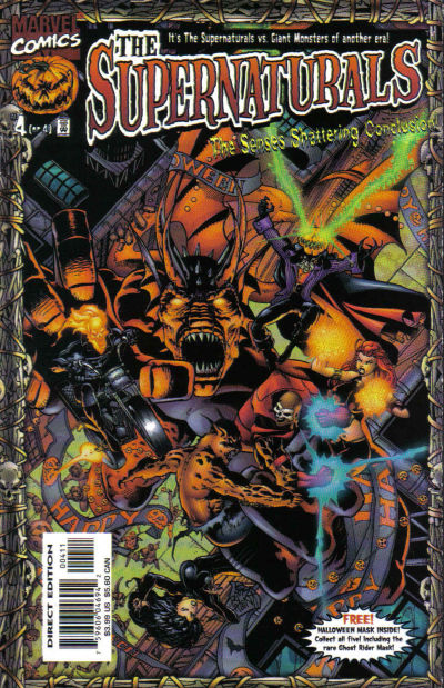 Cover for Supernaturals (Marvel, 1998 series) #4