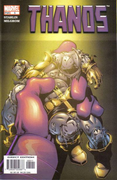 Cover for Thanos (Marvel, 2003 series) #5