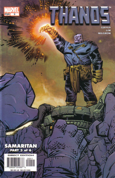Cover for Thanos (Marvel, 2003 series) #9
