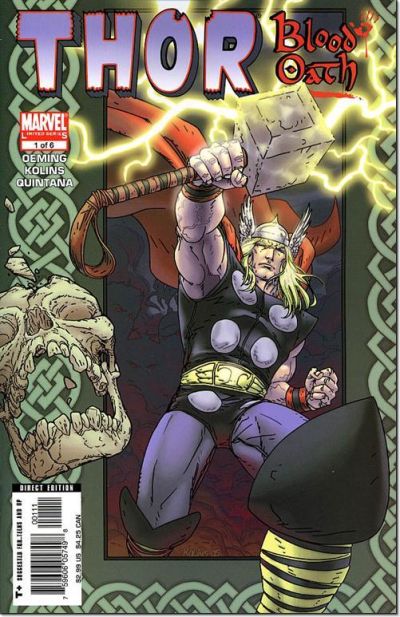 Cover for Thor: Blood Oath (Marvel, 2005 series) #1