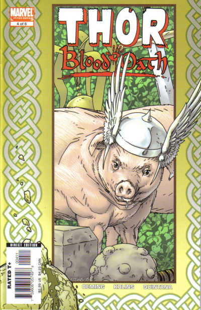 Cover for Thor: Blood Oath (Marvel, 2005 series) #4