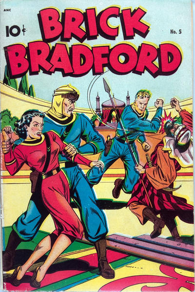 Cover for Brick Bradford (Pines, 1948 series) #5