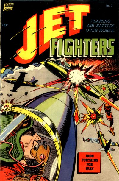 Cover for Jet Fighters (Pines, 1952 series) #7