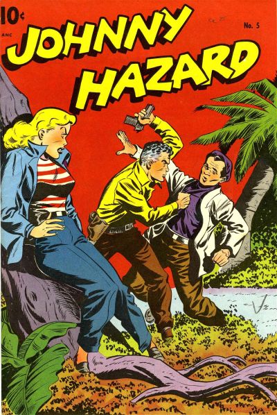 Cover for Johnny Hazard (Pines, 1948 series) #5