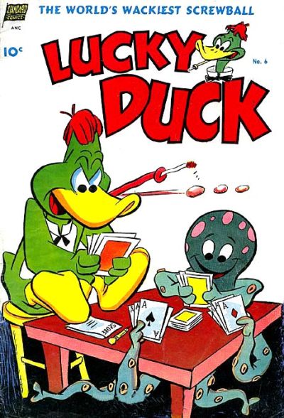 Cover for Lucky Duck (Pines, 1953 series) #6