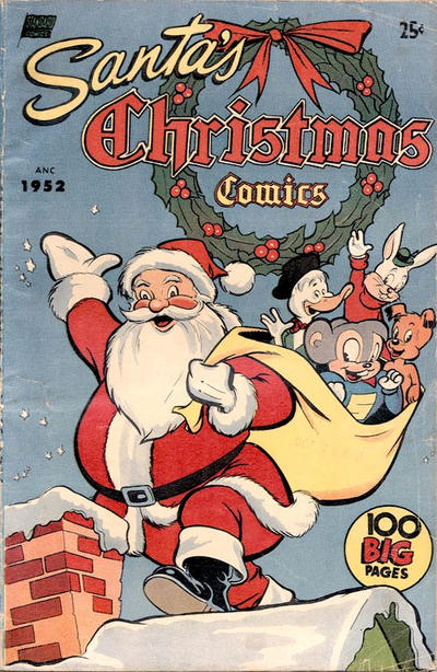 Cover for Santa's Christmas Comics (Pines, 1952 series) 