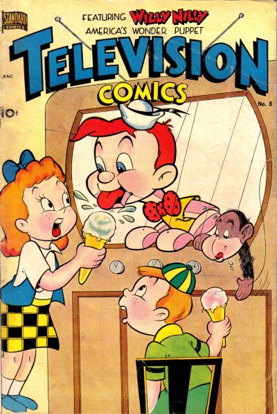 Cover for Television Comics (Pines, 1950 series) #8