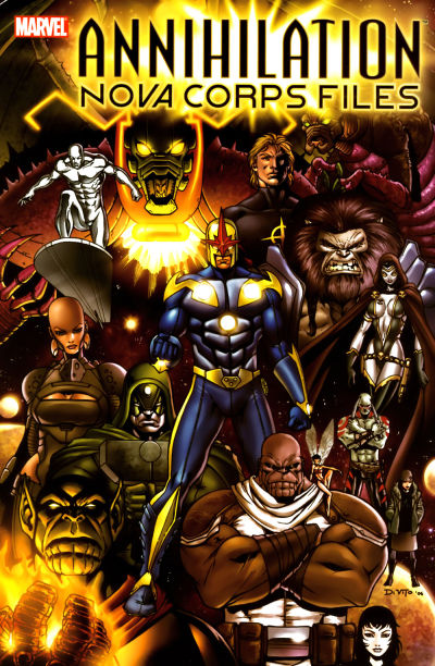 Cover for Annihilation: Nova Corps Files (Marvel, 2006 series) 