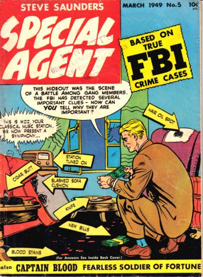 Cover for Special Agent (Parents' Magazine Press, 1947 series) #5