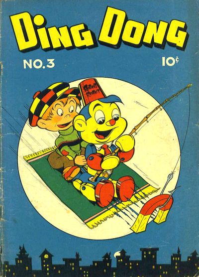 Cover for Ding Dong (Magazine Enterprises, 1946 series) #3