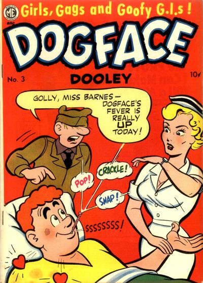 Cover for Dogface Dooley (Magazine Enterprises, 1951 series) #3 [A-1 #49]