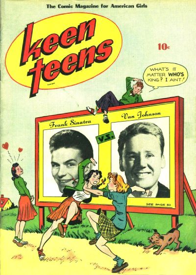Cover for Keen Teens (Magazine Enterprises, 1945 series) #[1]