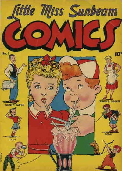 Cover for Little Miss Sunbeam Comics (Magazine Enterprises, 1950 series) #1
