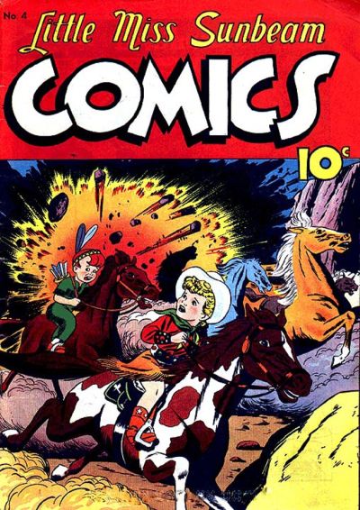 Cover for Little Miss Sunbeam Comics (Magazine Enterprises, 1950 series) #4