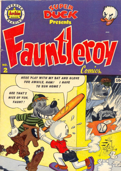 Cover for Fauntleroy Comics [Super Duck Presents] (Archie, 1950 series) #2