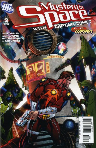 Cover for Mystery in Space (DC, 2006 series) #2