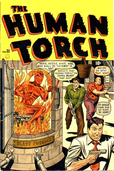 Cover for The Human Torch (Superior, 1948 series) #33
