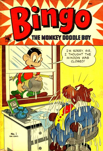 Cover for Bingo, the Monkey Doodle Boy (St. John, 1953 series) #1