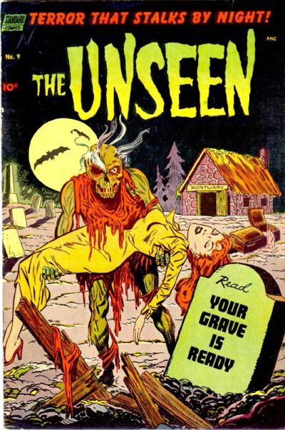 Cover for The Unseen (Pines, 1952 series) #9