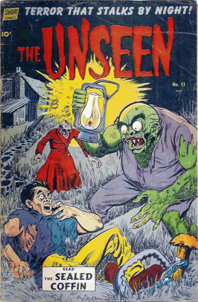 Cover for The Unseen (Pines, 1952 series) #11