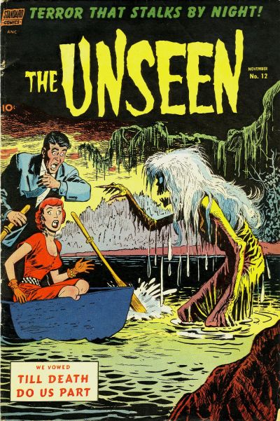 Cover for The Unseen (Pines, 1952 series) #12