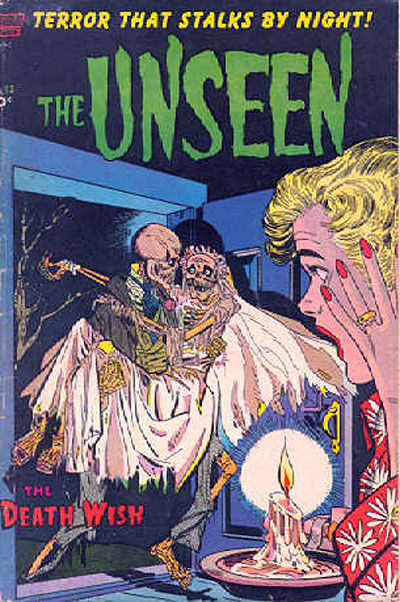 Cover for The Unseen (Pines, 1952 series) #13