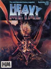 Cover for Heavy Metal Magazine (Heavy Metal, 1977 series) #v5#6 [Direct]