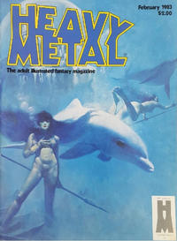 Cover for Heavy Metal Magazine (Heavy Metal, 1977 series) #v6#11