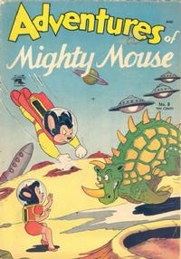 Cover for Adventures of Mighty Mouse (St. John, 1952 series) #8