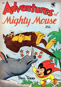 Cover Thumbnail for Adventures of Mighty Mouse (St. John, 1952 series) #11