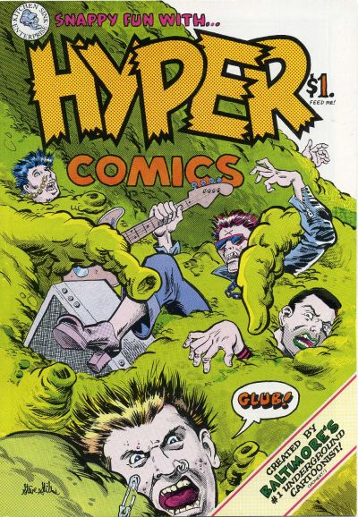 Cover for Hyper Comix (Kitchen Sink Press, 1979 series) #1