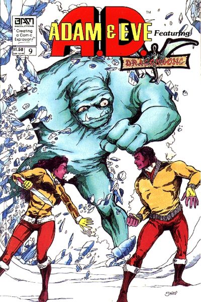 Cover for Adam and Eve A.D. (BAM Productions, 1985 series) #9