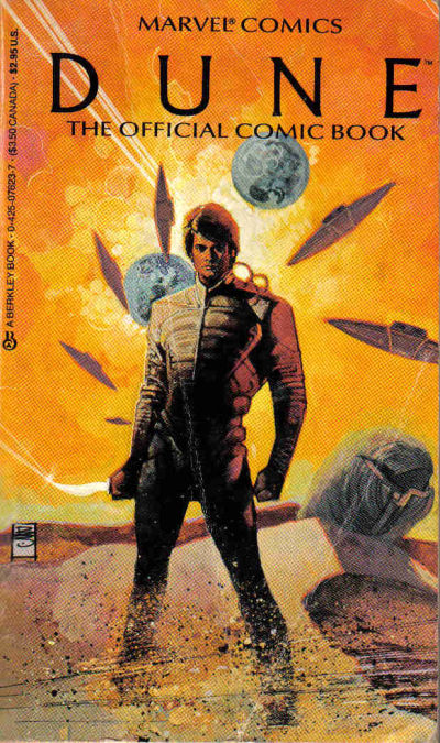 Cover for The Marvel Comics Illustrated Version of Dune (Berkley Books, 1984 series) #7623