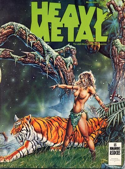 Cover for Heavy Metal Magazine (Heavy Metal, 1977 series) #v3#7 [Direct]