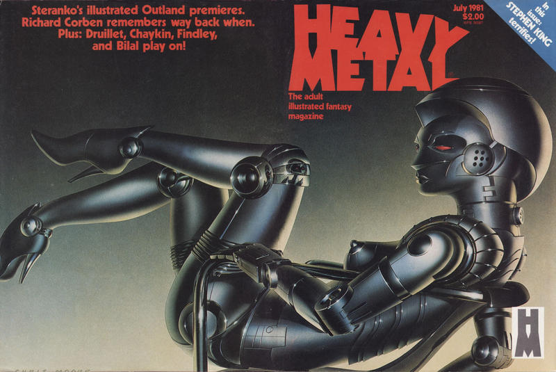 Cover for Heavy Metal Magazine (Heavy Metal, 1977 series) #v5#4 [Direct]