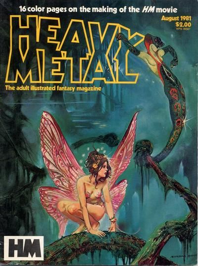 Cover for Heavy Metal Magazine (Heavy Metal, 1977 series) #v5#5 [Direct]