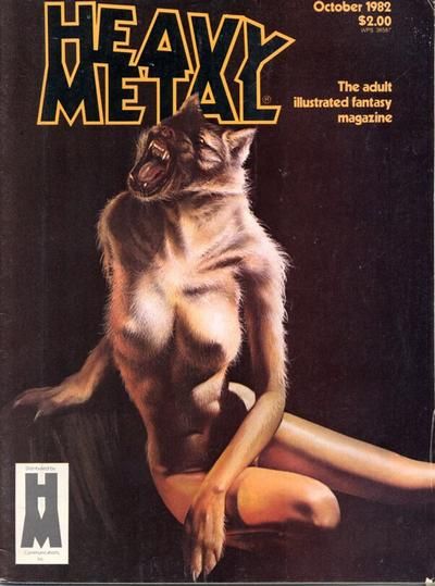 Cover for Heavy Metal Magazine (Heavy Metal, 1977 series) #v6#7