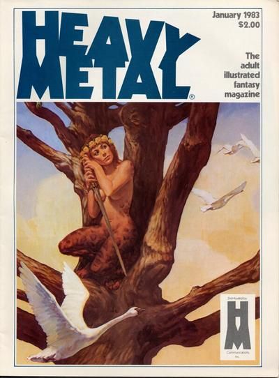 Cover for Heavy Metal Magazine (Heavy Metal, 1977 series) #v6#10